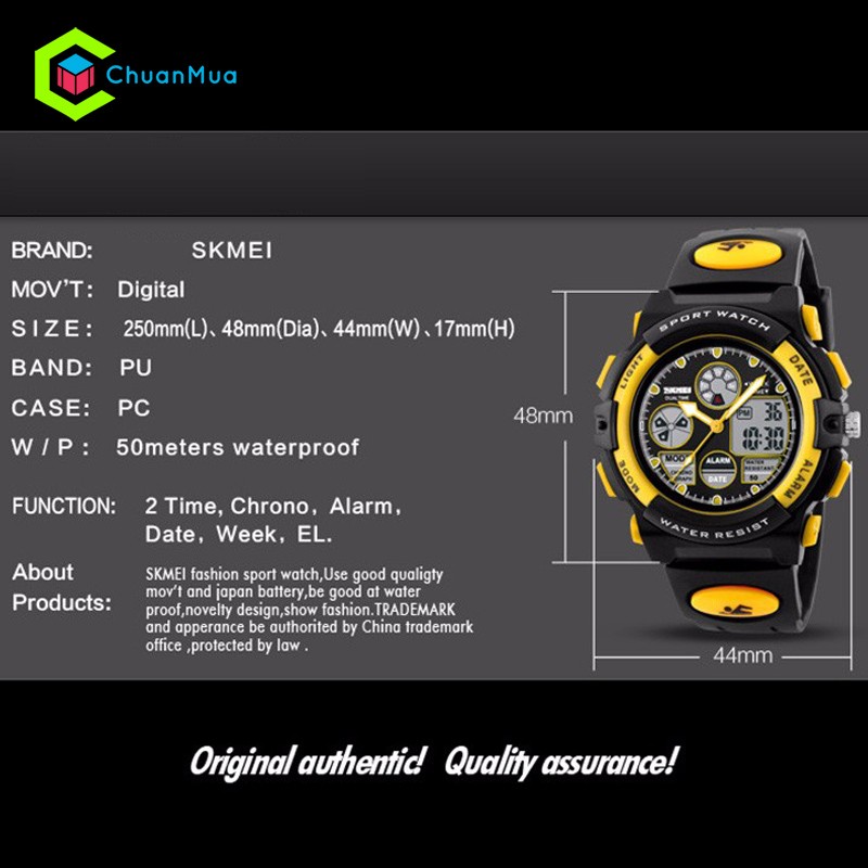 Đồng hồ Bé trai SKMEI 1163 Kid Sports DHA434 - Nhiều Màu | BigBuy360 - bigbuy360.vn