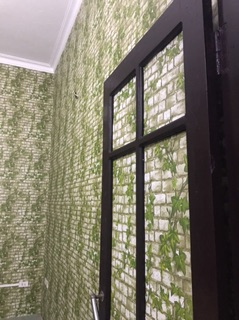 Giấy Dán Tường Gạch Dây Leo