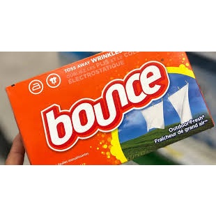 Giấy Bounce thơm quần áo của Mỹ , 1 hộp 160 tờ
