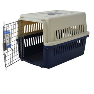 Hanpet.GV- Size 1&amp;2- Lồng hàng không- lồng vận chuyển chó mèo dog cage lồng bằng nhựa ABS chịu lực tốt