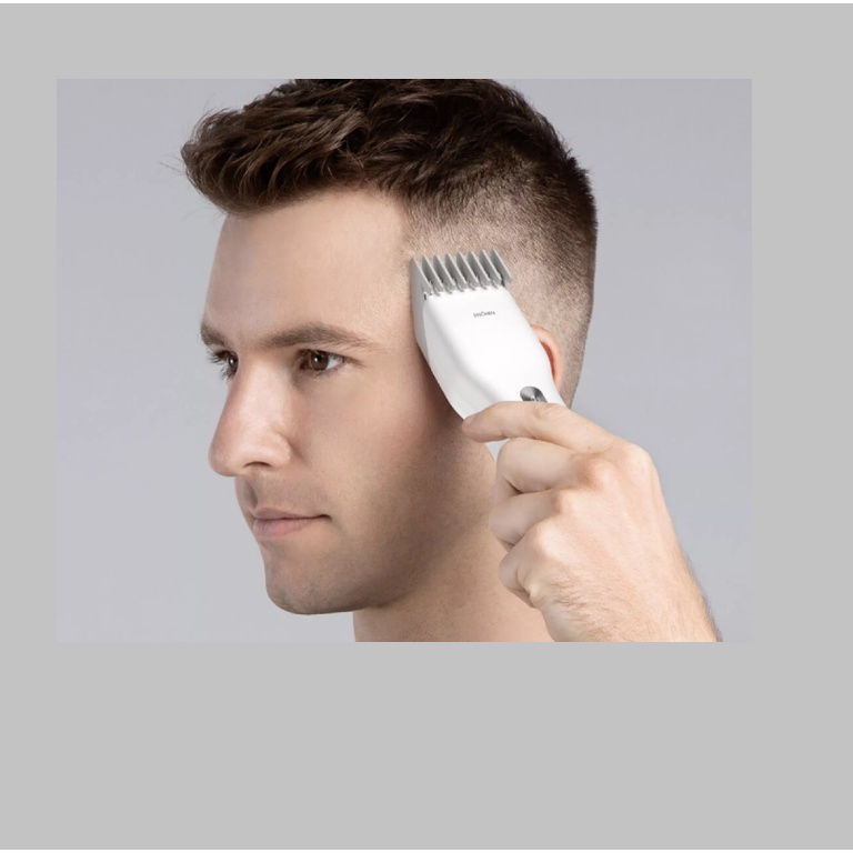 Tông đơ điện cắt tóc gia đình ENCHEN Mens Electric Hair Clippers thiết kế thông minh. Màu Đen