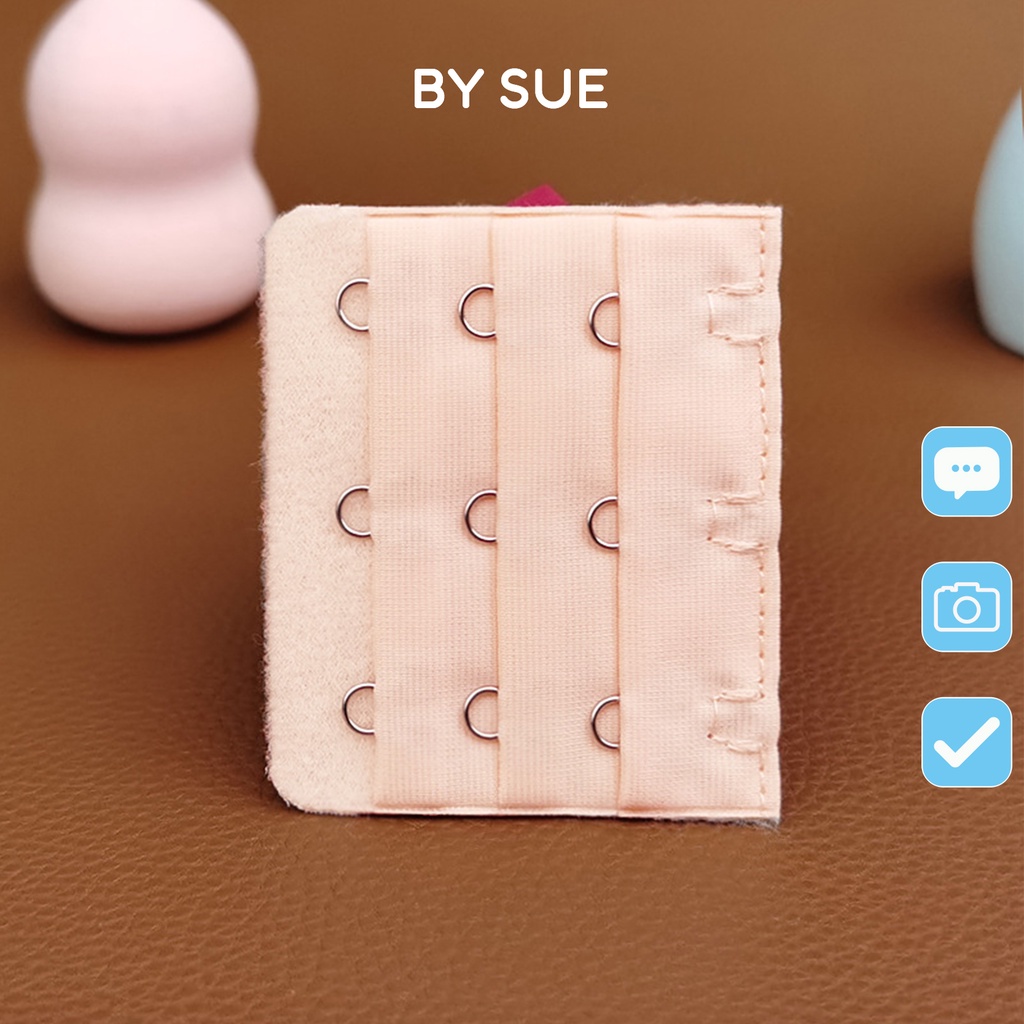 Móc nối áo ngực nới rộng áo lót nữ loại 3 móc cài tiện dụng BY SUE MC01
