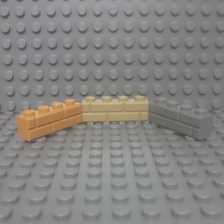 Đồ Chơi Lắp Ráp Brick, Modified 1 x 4 with Masonry Profile
