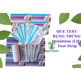 Combo 20 QUE THỬ RỤNG TRỨNG OVULATION (LH) TEST STRIP