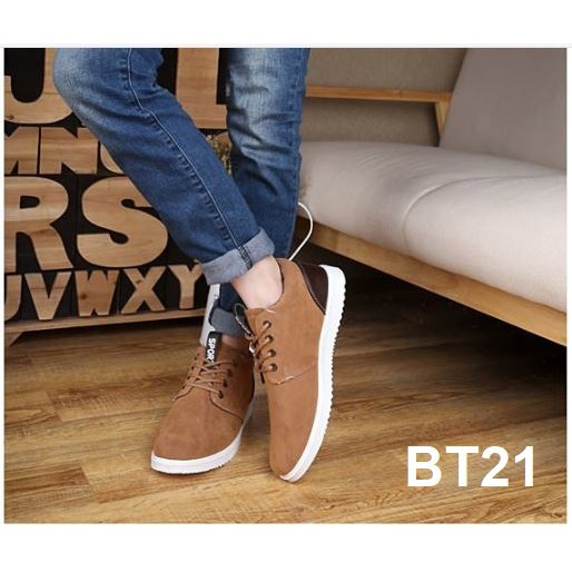 Giày Buộc Dây 💝 FREESHIP 💝 Giày Sneaker Nam Phong Cách Thể Thao | BigBuy360 - bigbuy360.vn