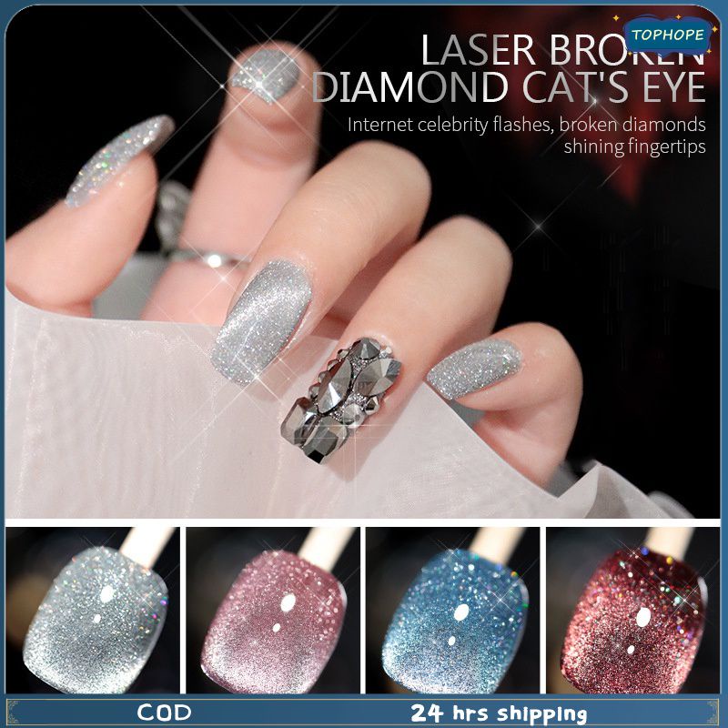 Gel sơn móng tay ANNIES tạo kiểu mắt mèo ánh nhũ lấp lánh thời trang 2022 mới