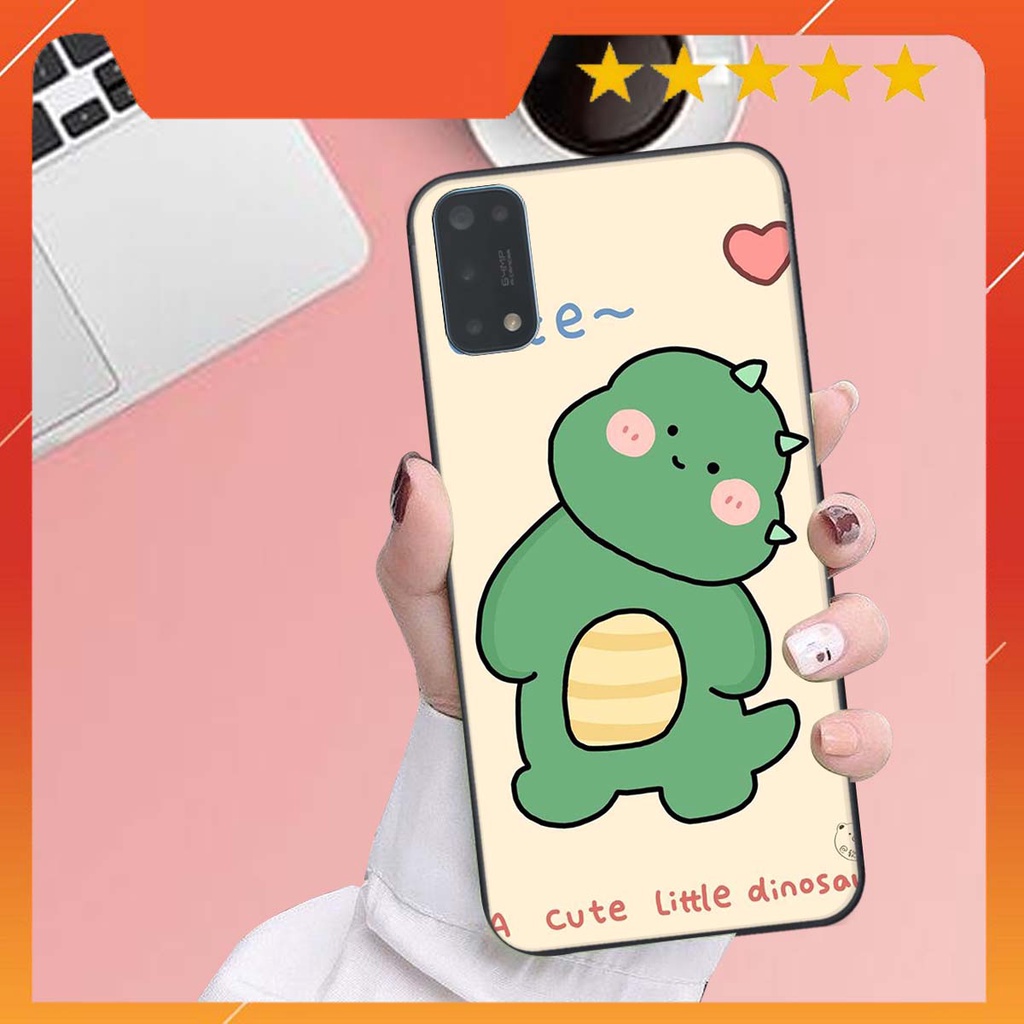 Ốp lưng Oppo REALME 7 PRO in hình khủng long , gấu nâu xinh xắn, siêu cute  mà còn vô cùng RẺ -ĐẸP