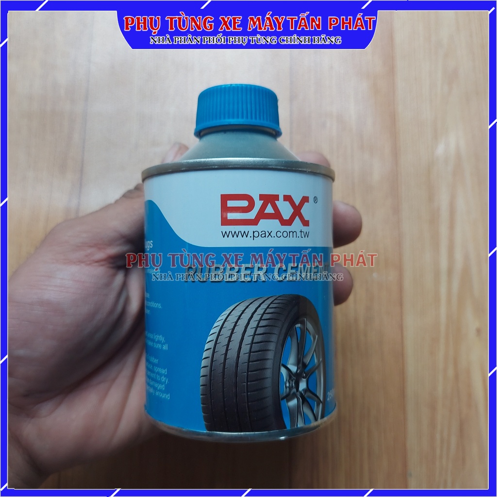 Keo Pax Lọ 250ml Vá Săm Lốp Vỏ Ô Tô Xe Máy Cao Cấp Hãng Tawan– Đài loan Vá Lốp Không Săm