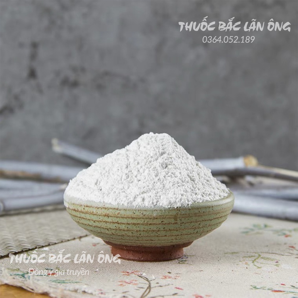 Bột hoạt thạch nguyên chất 100g (Dưỡng trắng, hỗ trợ dạ dày)