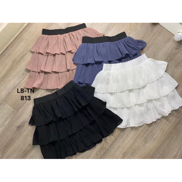 Chân váy 3 tầng ly nhăn