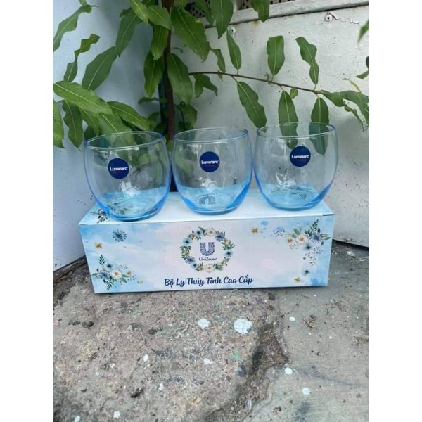 3 Ly bầu luminarc..