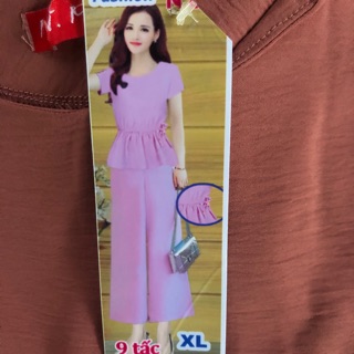 Bộ đũi xịn ống rộng nữ