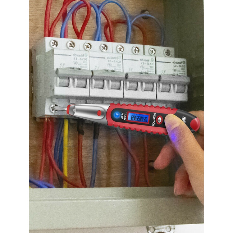 DIYMORE Bút thử điện ANENG màn hình LCD 12-250V