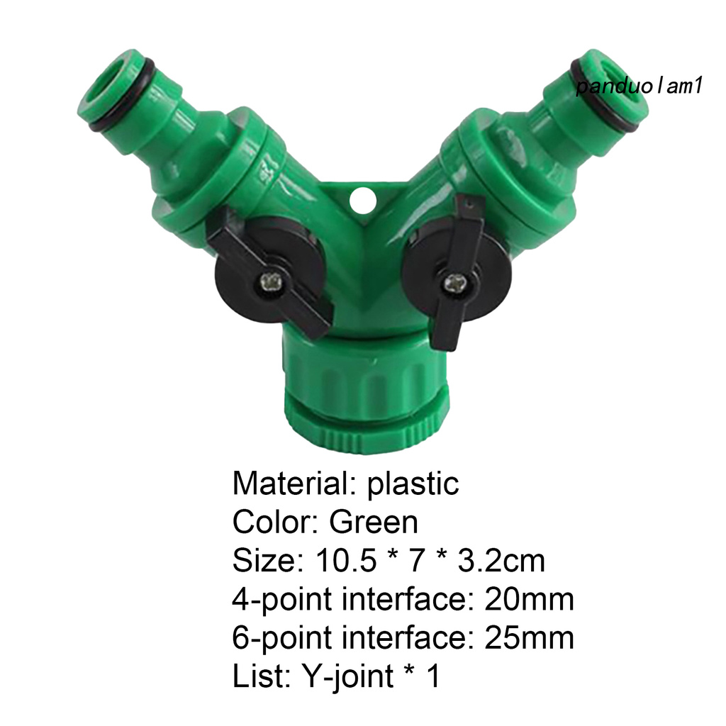 Van Nối Vòi Nước 2 Chiều Hình Chữ Y Bằng Nhựa Chống Rò Rỉ