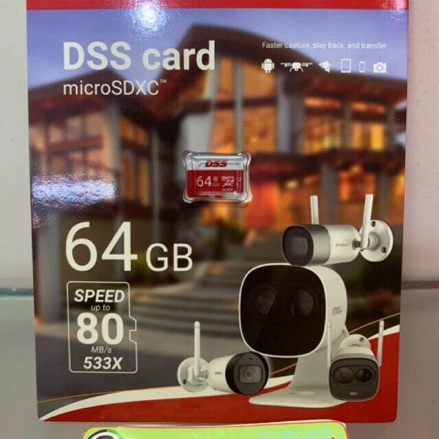 Thẻ nhớ 64gb Dahua DSS P500-64[CHÍNH HÃNG] | BigBuy360 - bigbuy360.vn