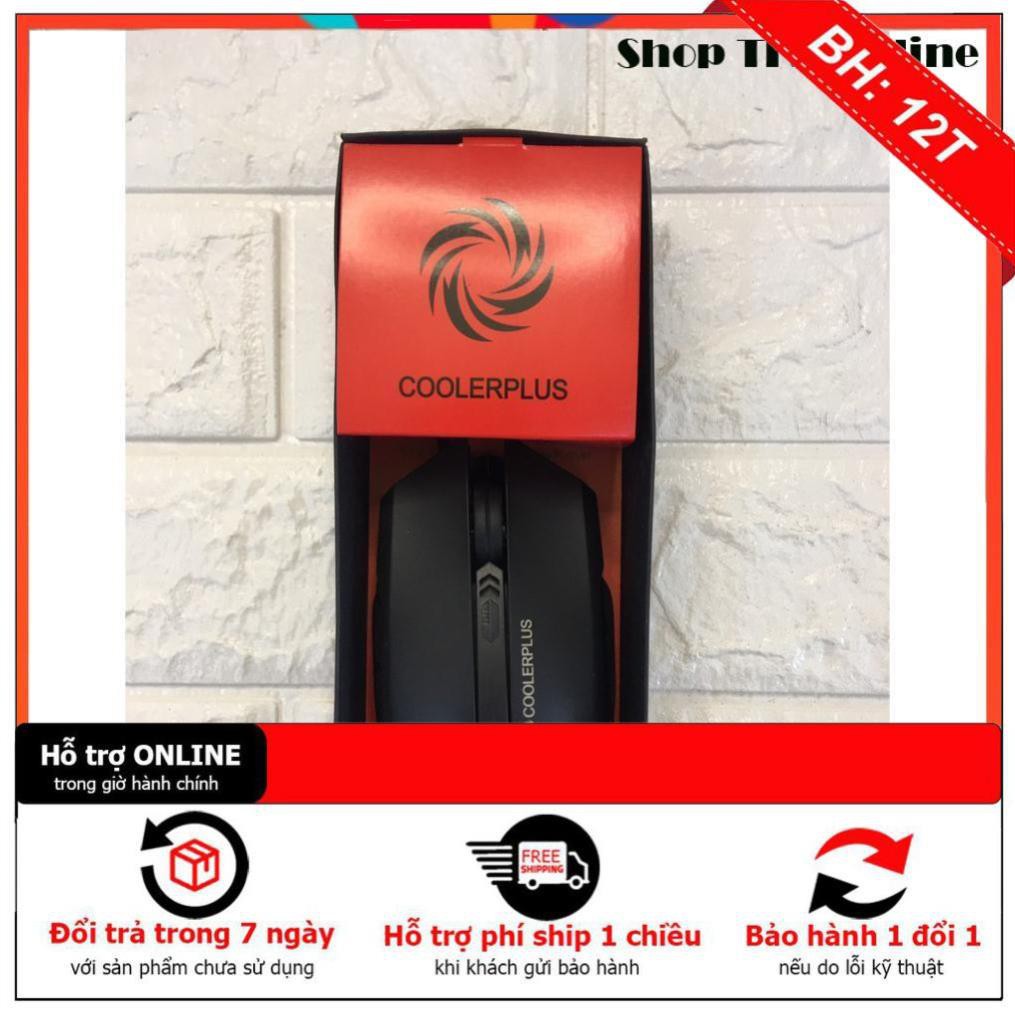 [BH12TH] 🔥Chuột gaming CoolerPlus CPM X8 ( Màu Đen ) ( FREE SHIP ĐƠN TỪ 50K )