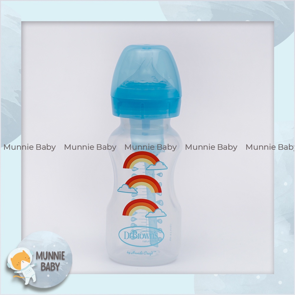 Bình tập uống Dr. Brown's Option+  cho bé từ 6 tháng tuổi