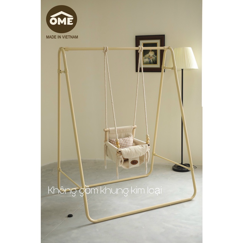 Xích Đu Vải Ome Phong Cach Han Quoc 2 Trong 1 Cho Bé Từ 6 Tháng Đến 10 Tuổi
