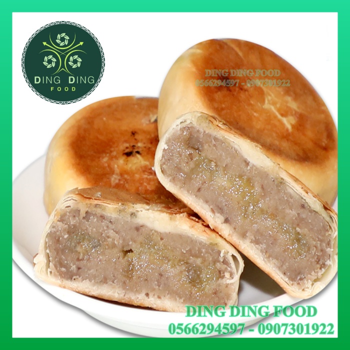 Bánh Pía Chay Môn Sầu Riêng 500G/ 400G [4 BÁNH] Tân Huê Viên| Bánh Pía Sóc Trăng| Ăn Chay| Đặc Sản - DING DING FOOD