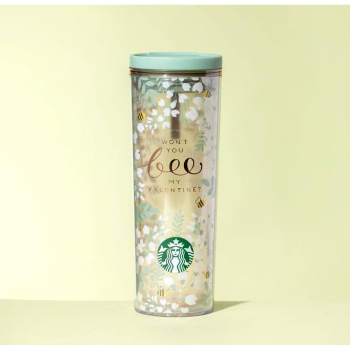 Ly Uống Nước Starbucks Phiên Bản Valentine Bee 2021 Giá Rẻ