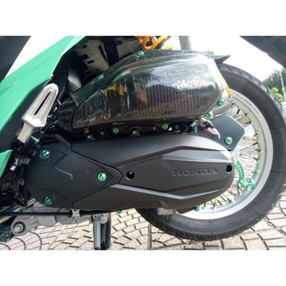 Full bộ ốc 13 con cho lốc máy Vario , Click đời mới , đời cũ