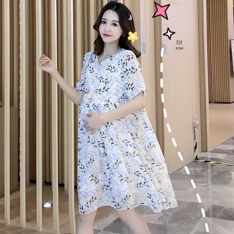 ( HÀNG ORDER) KHÔNG NHƯ HÌNH HOÀN TIỀN🥰🥰mẫu korea sale off 40%😍đầm bầu korea