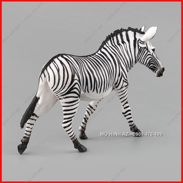 Mô Hình Hai Chú Ngựa Vằn - Thế Giới Động Vật Ăn Cỏ - 7705