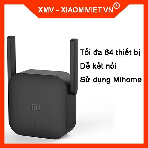 Kích sóng wifi Xiaomi Mi Repeater Pro 2 Râu - Hỗ trợ 16 thiết bị - Hàng chính hãng