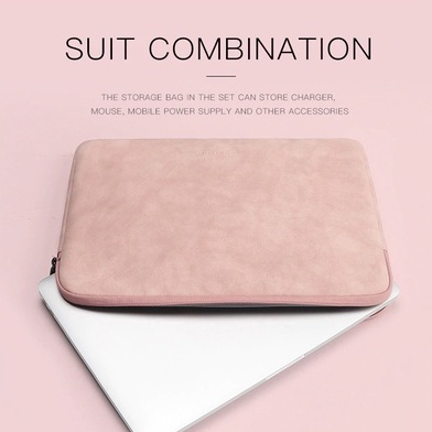 TÚI CHỐNG SỐC Macbook Laptop Taikesen kèm túi nhỏ gọn nhẹ, thời trang, sang chảnh size 12-16inch - TKS02