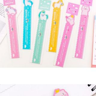 Combo 10 Thước kẻ dẻo Noel Giáng Sinh gấu phi hàng gia cô bé có thể gập xoắn được