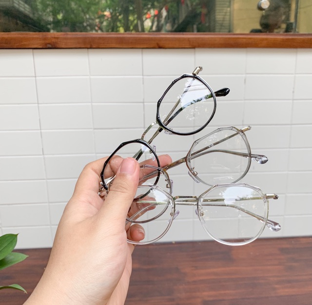 👓 Gọng kính viền nhựa lõi kim loại thời trang hot nhất nam nữ 8854