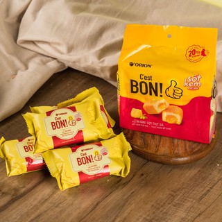 Bánh Ăn Sáng Sợi Thị Gà C'est Bon Sốt Kem Phô Mai Bịch 5 Cái*20.3G