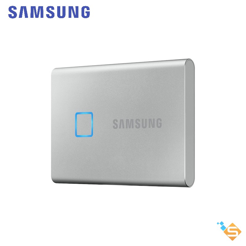 Ổ Cứng Di Động External SSD Samsung T7 Touch 2TB 1TB 500GB USB 3.2 Gen2 Type-C Read 1050MB/s - Bảo Hành Chính Hãng 3 Năm