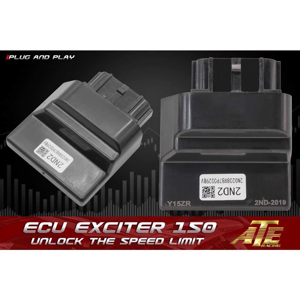 ECU ATE EX 150i ( 2019 ) độ cho xe đi bài nhẹ