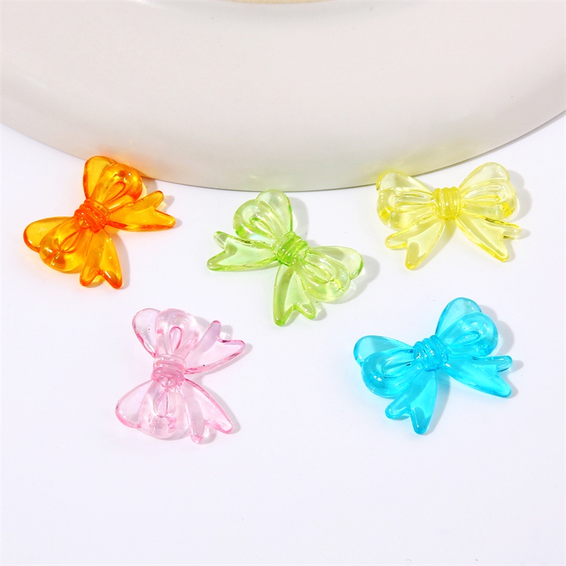 Nơ xoắn Beadia bằng acrylic làm trang sức DIY