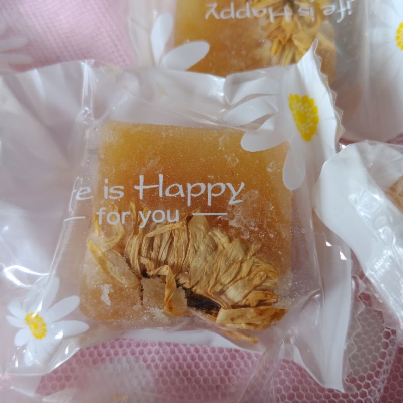 Viên Trà Hoa Cúc Đường Phèn Mật Ong | 100% Organic | Thanh Nhiệt - Giảm Ho - Đẹp Da - Ngủ Ngon