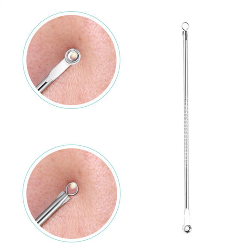 Bộ 4 Dụng Cụ Loại Bỏ Mụn Đầu Đen Làm Sạch Lỗ Chân Lông Chăm Sóc Da Mặt