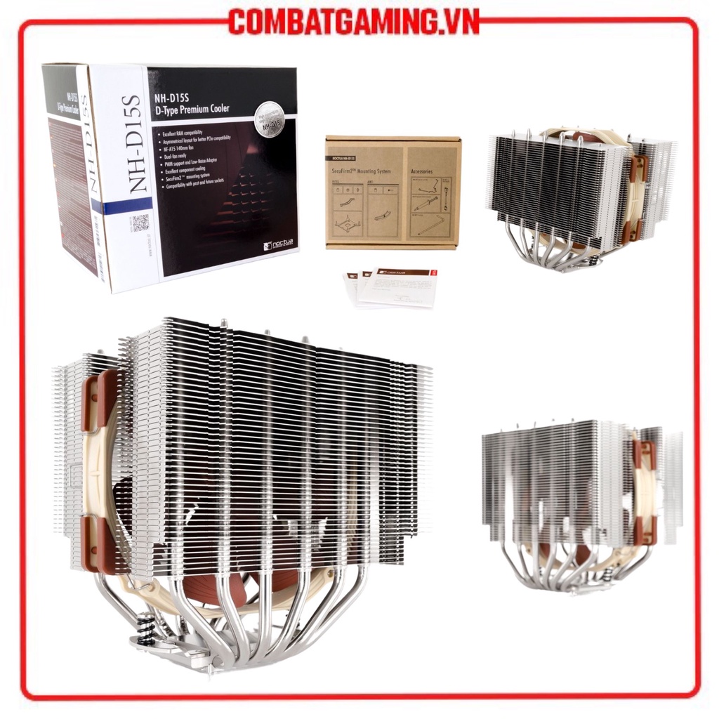 Tản Nhiệt Khí Noctua NH-D15S CHBK &amp; NH-D15S