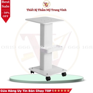 Kệ Đẩy Để Máy Aqua Spa, Kệ Aqua Có Bánh Xe Dùng Cho Máy 5in1 - 6in1 ( Loại 1 Trụ Sắt Cứng )