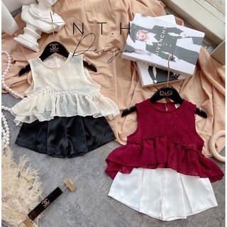 BG208 - SET BỘ SÁT NÁCH MIX QUẦN LỤA