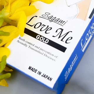 Bao cao su siêu mỏng Sagami love me gold