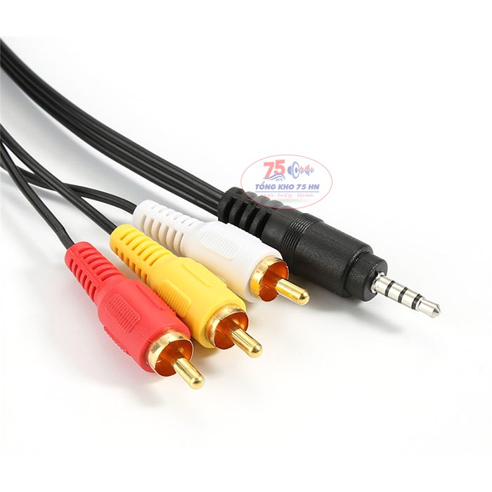 Combo 30 Dây AV xịn 1 ra 3 - dài 1.5m
