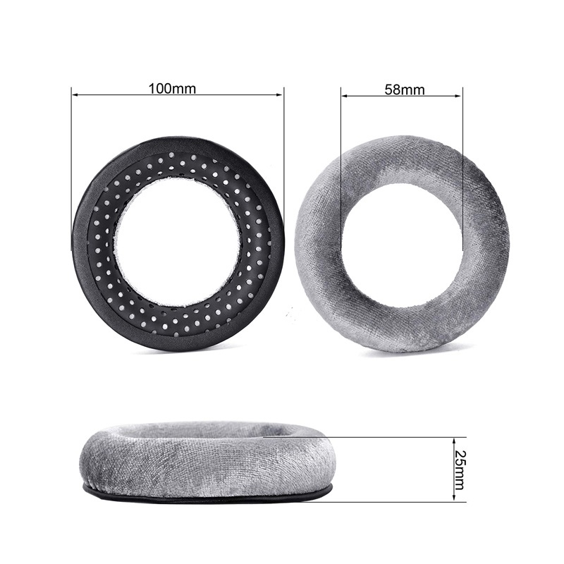 Cặp Mút Đệm Thay Thế Cho Tai Nghe Chụp Tai Beyerdynamic DT990 DT880 DT770 Pro