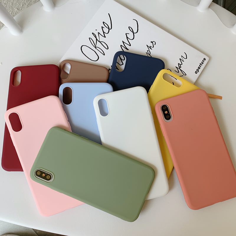 Ốp iPhone - Ốp lưng iphone TRƠN DẺO 8 MÀU 1K 5/5s/6/6plus/6s/6s plus/6/7/7plus/8/8plus/x/xs/xs max/11/11 pro/11 promax | BigBuy360 - bigbuy360.vn