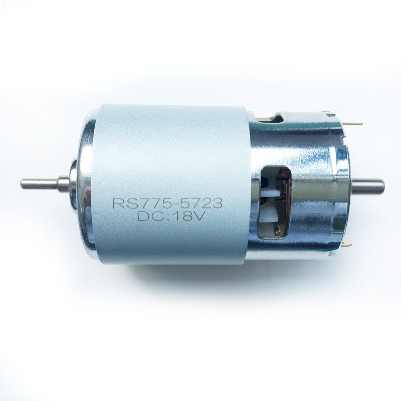 Motor DC 775 18V 16 răng trục tròn lõi đồng công suất cao Voto