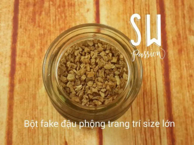 Bột tạo hiệu ứng đậu phộng trang trí chuyên dùng cho thức ăn đất sét  minifood
