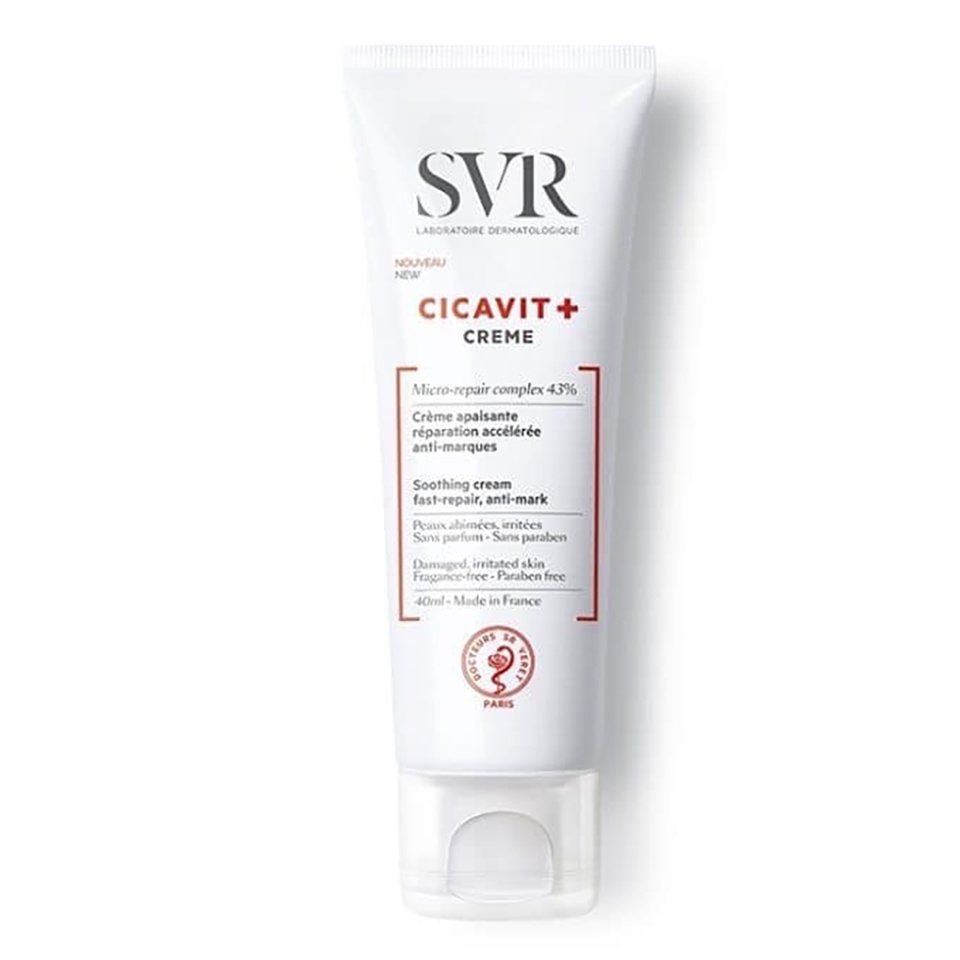 ✅ Kem Dưỡng SVR CICAVIT+ Crème 40ml Làm Dịu Phục Hồi Da Dành Cho Da Thương Tổn, Nứt Nẻ, Mẫn Đỏ