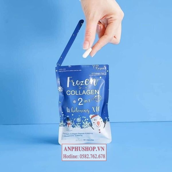 Viên uống trắng da Frozen Collagen Thái Lan - Sản phẩm chính hãng