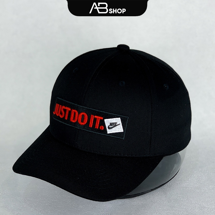 Mũ Lưỡi Trai Nike JDT Cao Cấp Màu Đen Xanh Chữ Đỏ AB-30180