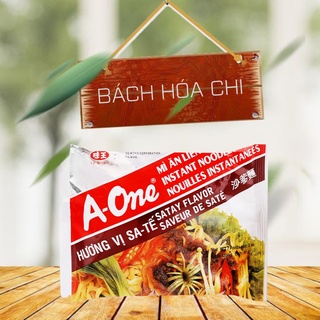 Thùng 30 gói mì a-one sa tế 85g